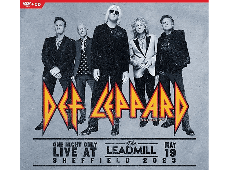 Def Leppard - Live At The Leadmill (Sheffield / 2023 CD + DVD) (CD DVD Video) von MERCURY