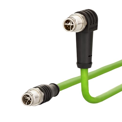 METZ CONNECT Verbindungsleitung M12 ST-M12 ST, 8-pol X-kodiert, gewinkelt-gerade, 5 m METZ CONNECT Verbindungsleitung M12 ST-M12 ST, 8-pol X-kodiert, gewinkelt-gerade, 5 m von METZ CONNECT