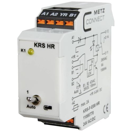 Metz Connect Schwellwertschalter 24, 24 V/AC, V/DC (max) 1 Wechsler 11066770 1St. von METZ CONNECT