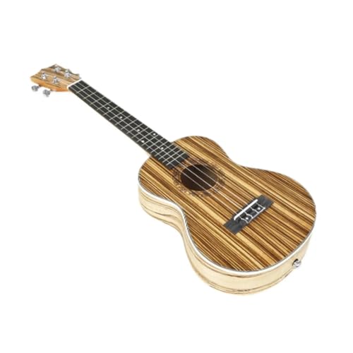 Ukulele Erwachsene 24/26 Zoll Anfänger-Ukulele Musikinstrument Geschenk 4 Saiten Kompakte Einstiegs-Ukulele Professionelle Qualität Für Anfänger(26inch) von MFGSDFR