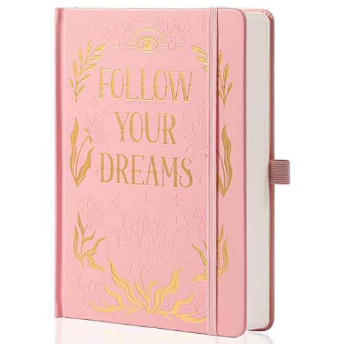 MGGAO College Rule Notebook für Frauen Männer, 318 nummerierte Seiten Journal, A5 Schmetterling Floral Journale für das Schreiben, ästhetische Notebooks, Arbeit Schule Note Taking, 14,7 x 21,4 cm von MGGAO