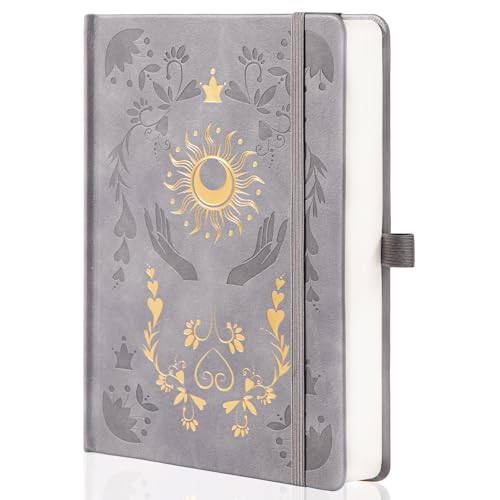 MGGAO Lined Journal Notebook für Frauen Männer, Journale für das Schreiben, A5 Aesthetic College Ruled Notebook für Arbeit, Reisen, Schule, 318 nummerierte Seiten, 14,7 x 21,4 cm von MGGAO