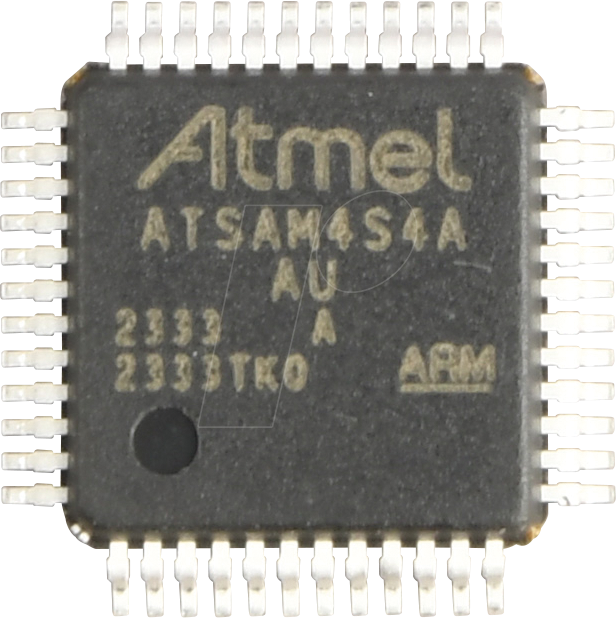 ATSAM4S4AA-AU - Mikrocontroller, Cortex M4, 100MHz, 256KB Flash,64KB RAM,LQFP-48 von MICROCHIP