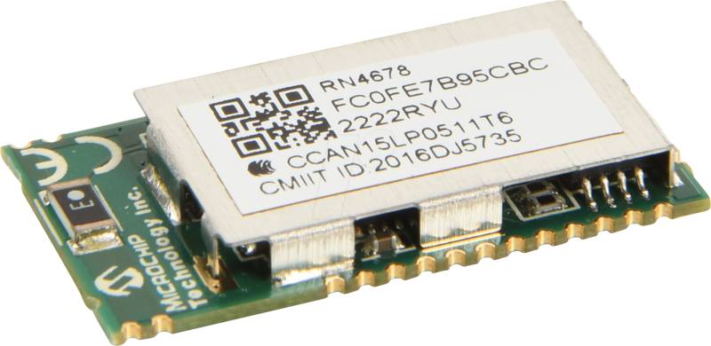 RN4678APL-122 - Bluetooth-Modul, BT 5, BR/EDR/LE, 3,3-4,2 V von MICROCHIP