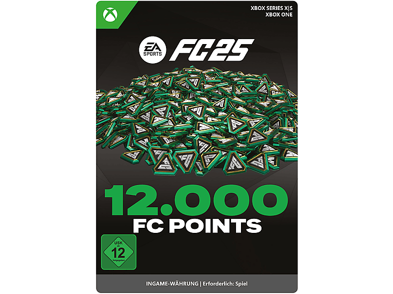 EA SPORTS FC 25 - POINTS 12000 [Xbox Series X S & Xbox One] von MICROSOFT