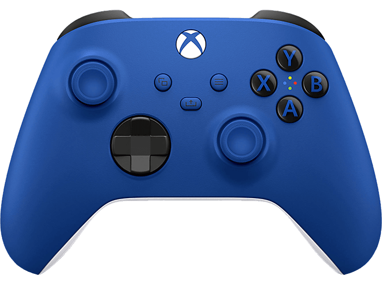 MICROSOFT Xbox Wireless Controller Shock Blue für Android, PC, One, Series X von MICROSOFT
