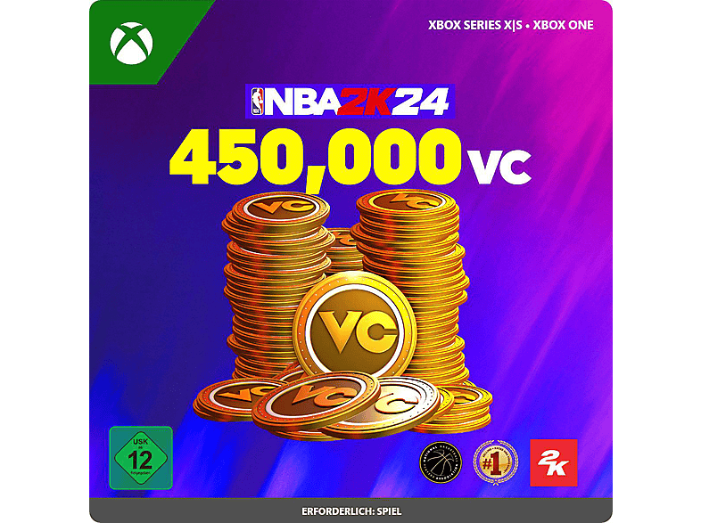 NBA 2K24 450000 VC - [Xbox Series X S & Xbox One] von MICROSOFT