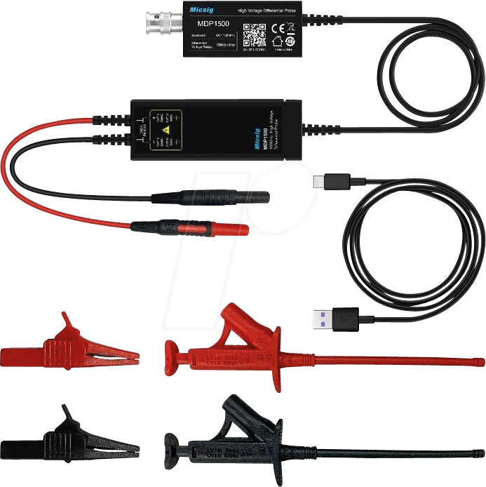 MDP1500 - Hochspannungs-Tastköpfe, 100 MHz, x50/x500 von MICSIG