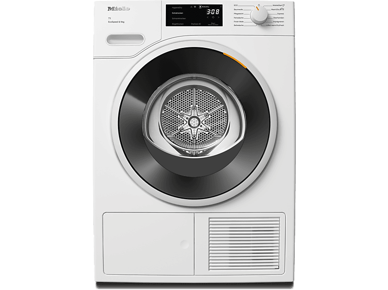 MIELE TWD640WP EcoSpeed&9kg Wärmepumpentrockner T1 White Edition (9 kg, A+++, Lotosweiß) von MIELE