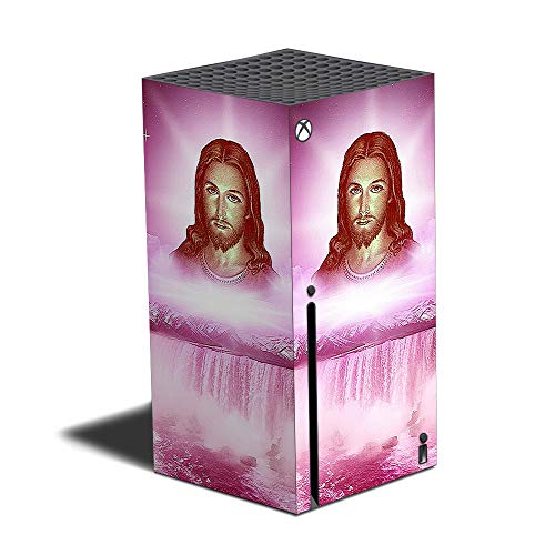 MIGHTY SKINS Schutzfolie kompatibel mit Xbox Serie X – Jesus schützende, langlebige und einzigartige Vinyl-Aufkleber, einfach anzubringen, zu entfernen und zu ändern von MIGHTY SKINS