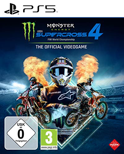 Monster Energy Supercross - The Official Videogame 4 (Playstation 5) von MILESTONE