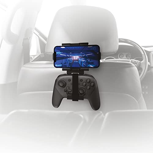 MILLENIUM Universal Handyhalter für Auto mit Halterung für Kopfstützen und integriertem Controller Halter für unterwegs, kompatibel mit diversen Tablets und Smartphones, schwarz MILLENIUM Universal Handyhalter für Auto mit Halterung für Kopfstützen und integriertem Controller Halter für unterwegs, kompatibel mit diversen Tablets und Smartphones, schwarz von MILLENIUM
