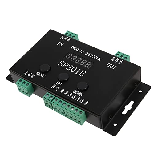 MILUZD SP201E DMX512 WS2812B WS2811 auf SPI Controller-Decoder, unterstützt mehrere ICs von MILUZD