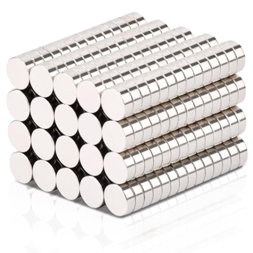 MIN CI 4x1.5mm Neodym Magnet Magnete Klein Stark, 80Stück Mini Magnete Flach, Magneten, Rund Magnet Kaufen Starke Magnete für Magnettafel Pinnwand von MIN CI