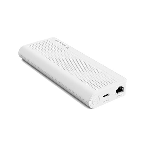 MINIS FORUM S100 Mini PC Stick N100 CPU 4 Kerne/4 Threads, bis zu 3,4 GHz, UHD-Grafikkarte, 8 GB LPDDR5 Single Channel/UFS2.1 128 GB, HDMI/USB-C, RJ45 2,5 G, USB 3.2 Gen 2x2 von MINIS FORUM