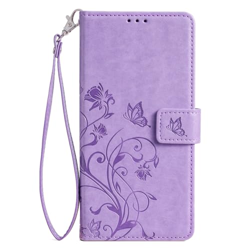 MINUUISCT Hülle für Xiaomi 14T 5G Wallet Case, PU-Leder Flip Folio Case mit [Stoßfester TPU-Innenschale], Kickstand Card Holder Case Phone Cover, Roségold von MINUUISCT