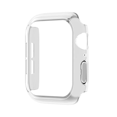 MINUUISCT Kompatibel mit Apple Watch Series 10 42MM Hülle, ultradünnes Hart-PC-Stoßgehäuse, Rundum-Schutzrahmen [KEIN Displayschutz] für iWatch-Zubehör, transparent von MINUUISCT