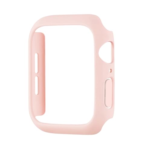 MINUUISCT Kompatibel mit Apple Watch Series 10 46MM Hülle, ultradünnes Hart-PC-Stoßgehäuse, Rundum-Kantenschutzrahmen [KEIN Displayschutz] für iWatch-Zubehör, Pink von MINUUISCT