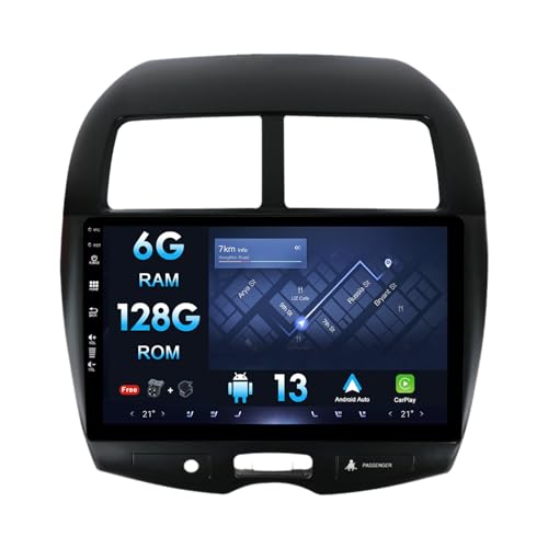10 Zoll IPS Android Doppel-Din-Autoradio für Mitsubishi ASX 1 2010–2016 GPS | Kostenlose Rückfahrkamera | 6G+128G | Unterstützt Carplay/DSP/DAB/WiFi/BT5.0/USB/MirrorLink/SWC/FM/AM von MISONDA