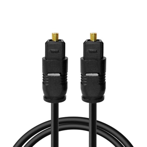 MISUVRSE Digitales Optisches Toslink Kabel Digitales Audiokabel Toslink Adapter Drahtleitung SPDIF Audiokabel Mit Metallanschlüssen von MISUVRSE