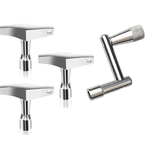 4 Stück Universals Metall Drum Key Tool Drum Taping Key Ersatz Schlüsselring Werkzeug Anpassungen Adjustment Zubehör 4 Stück Universals Metall Drum Key Tool Drum Taping Key Ersatz Schlüsselring Werkzeug Anpassungen Adjustment Zubehör von MLWSKERTY