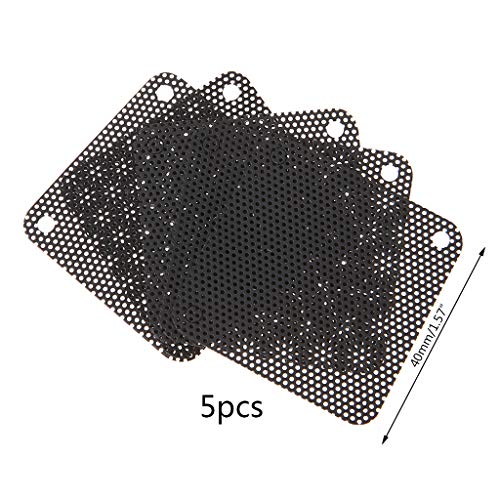 MLWSKERTY Computer Staubfilter PVC PC Gehäuselüfter Staubfilternetz Gehäuse Staubdichte Abdeckung Staubschutz 40x von MLWSKERTY