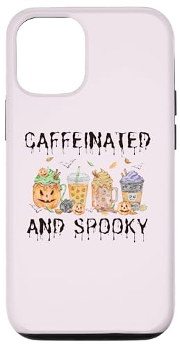 Hülle für iPhone 12/12 Pro Koffeiniert und gruselig - Halloween Kürbis Gewürz Kaffee Liebe von MM Squad Halloween