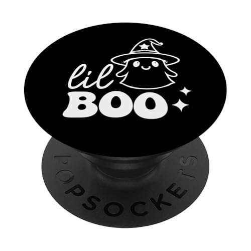 Lil Boo Ghost Witch - Lustiger Halloween-Liebhaber Gruselige Jahreszeit PopSockets mit austauschbarem PopGrip von MM Squad Halloween