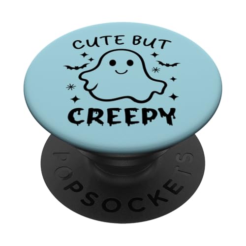 Niedlicher aber gruseliger Geist - lustiger Halloween-Liebhaber PopSockets mit austauschbarem PopGrip von MM Squad Halloween