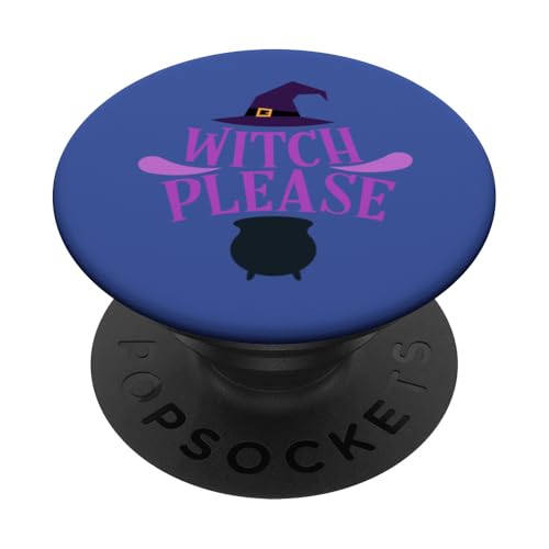 Witch Please - Lustige Halloween-Hexe PopSockets mit austauschbarem PopGrip von MM Squad Halloween