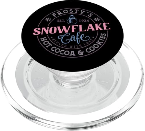 Frosty's Snowflake Café – skurril und festlich PopSockets PopGrip für MagSafe von MM Squad Winter Time