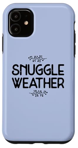 Hülle für iPhone 11 Kuschelwetter – gemütlich und süß von MM Squad Winter Time