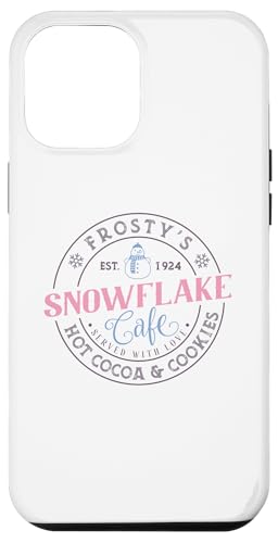 Hülle für iPhone 12 Pro Max Frosty's Snowflake Café – skurril und festlich von MM Squad Winter Time