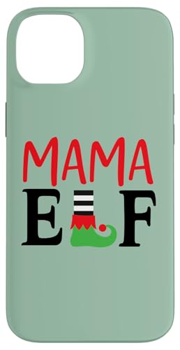 Mama Elf - Stilvoll und festlich Hülle für iPhone 14 Plus von MM Squad Winter Time