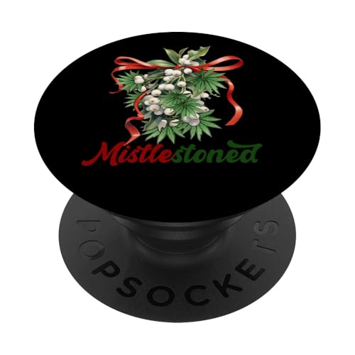 Mistlestoned – festlich und lustig PopSockets Klebender PopGrip von MM Squad Winter Time