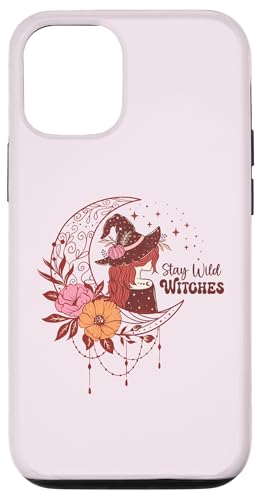 Hülle für iPhone 15 Stay Wild Witches Witchy Spooky Wiccan Okult Pinkoween Goth von MM Squad Witchy Witch Halloween