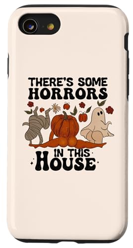 Hülle für iPhone SE (2020) / 7 / 8 There's Some Horrors In This House Lustige Halloween-Geister von MM Squad Witchy Witch Halloween