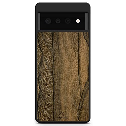 MMORE - Handyhülle aus Seltene Ziricote Holz, kompatibel mit Google Pixel 7 Pro - Voller Schutz, Langlebig, Sturzgeprüft, Schlank Design von MMORE