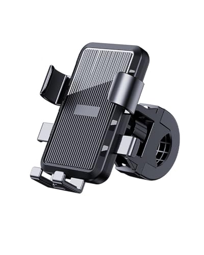 MNNZHG Motorrad Navigationshalterung Motorrad Handy Halter Lenker Ständer Telefon Halterung Fahrrad Outdoor Telefon Clip Lenker Halterung Mit Regenschirm Handy-GPS-Halterung(-01-Handlebar Type) von MNNZHG