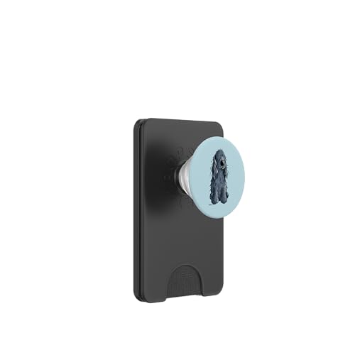 Drolliger Cocker Spaniel Hund Hundrasse Cartoon Hundefreunde PopSockets PopWallet für MagSafe von MODARTIS