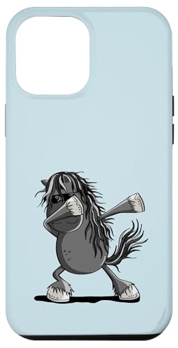 Hülle für iPhone 12 Pro Max Dabbendes Pferd Cartoon Dab Dance Pony I Dabbende Tiere von MODARTIS