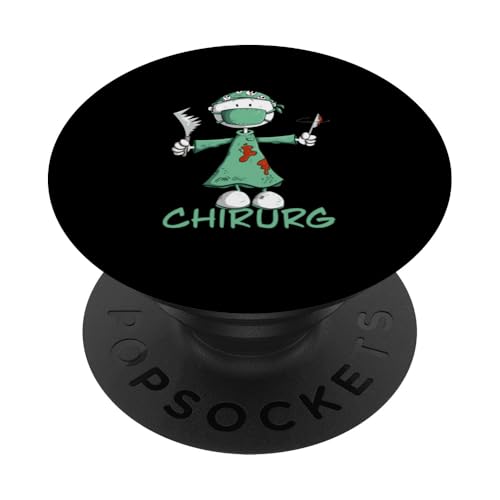 Lustiger Chirurg Arzt Mediziner Chirurgie PopSockets Klebender PopGrip von MODARTIS