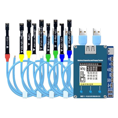 MOIDHSAG Batterieeffizienz-Popup-Tester für Telefon 11–15, Batteriewiederherstellung, kein Batteriekabel verwenden von MOIDHSAG