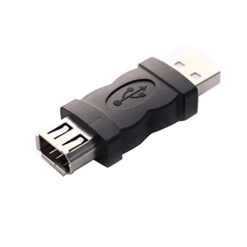 MOIDHSAG Firewire IEEE 1394 6-polige Buchse auf USB 2.0 Stecker-Adapter, Kamera, Handys, MP3-Player, Scanner, Konverter-Adapter von MOIDHSAG