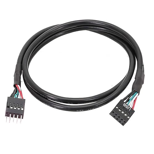 MOIDHSAG Flexibles und praktisches internes USB-Motherboard-Kabel, Lautsprecher, Kopfhörer, Mikrofon, 20/30/50/60 cm von MOIDHSAG