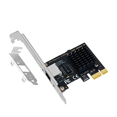 MOIDHSAG RTL8125BG Intel1225V PCIe Adapter 10/100/2500Mbps PCI Express Gigabit Ethernet Karte RJ45 LAN Controller für PC von MOIDHSAG