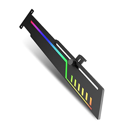 MOIDHSAG TR-GCSF ARGB Grafikkartenhalterung für 26–34 cm große Computer-Grafikkarte, VGA-Halterung, höhenverstellbar von MOIDHSAG