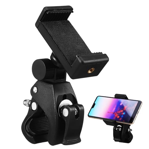 MOLUCKFU Mikrofonständer Mit 180° Drehung 1 Set Inkl Mikrofon Clip Und Handy Halterung Stabiler Mic Mount Für Musik Und Broadcast von MOLUCKFU