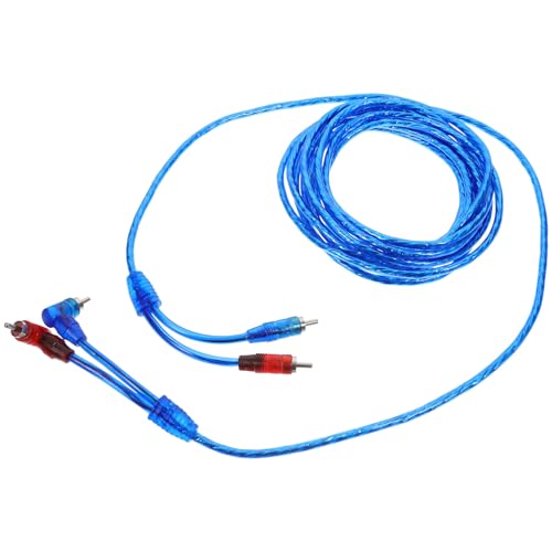 MOLUCKFU RCA-Audiokabel zum Kabel Audiokabel für Auto Kassetten-Digital-Wandler Kopfhörerkabel Hilfskabel Stereokabel lautsprecherkabel Cinch-Audiokabel Subwoofer-Zusatzkabel Kupfer von MOLUCKFU