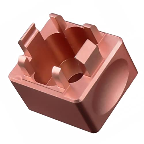 MOLUCKFU Tastaturöffner keycap Remover Keycap Puller Tastaturabzieher Tastenkappe mechanische Tastatur mechanischer Tastenabzieher für Tastaturen Schlüsselentferner Aluminiumlegierung Rosa von MOLUCKFU